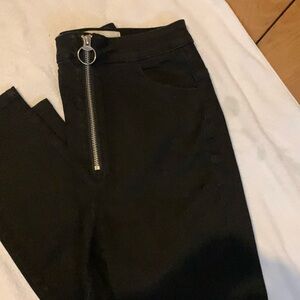 Garage black jeans